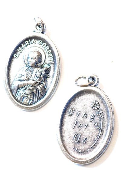 画像1: メダイ　聖マリア・ゴレッティ　NB (1)
