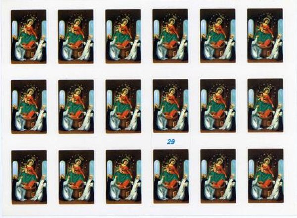 画像2: イタリア製シール　ポンペイの聖母　29 (2)