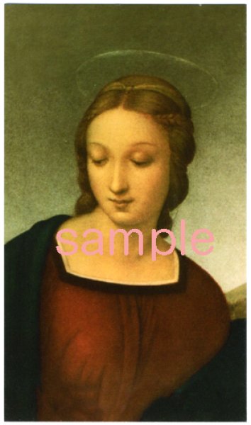 画像1: イタリア製　ご絵　ラファエロの聖母（ARS2） (1)