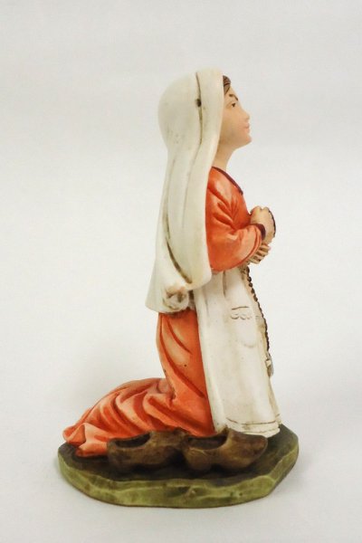 画像2: プラストマーブル製 聖ベルナデッタ像 約10cm カラー(295C) (2)