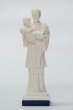 画像6: プラストマーブル製　聖ガエタノ像（大理石台座）白 19.5cm (6)