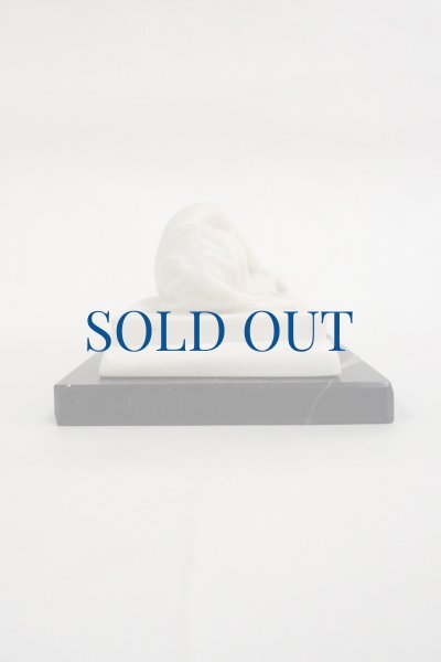 画像2: プラストマーブル製　聖セシリア像　約W16cm 白 (2)