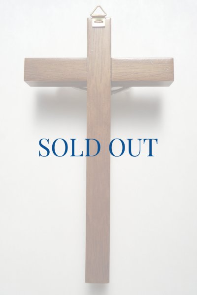 画像3: 壁掛十字架　木製　 H16.5cm (3)