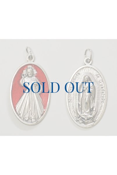 画像2: 両面メダイ　大　いつくしみのイエスとグアダルペの聖母 (2)