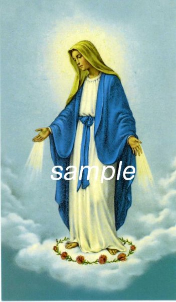 画像1: イタリア製　ご絵　無原罪の聖母　7　(ARS10) (1)