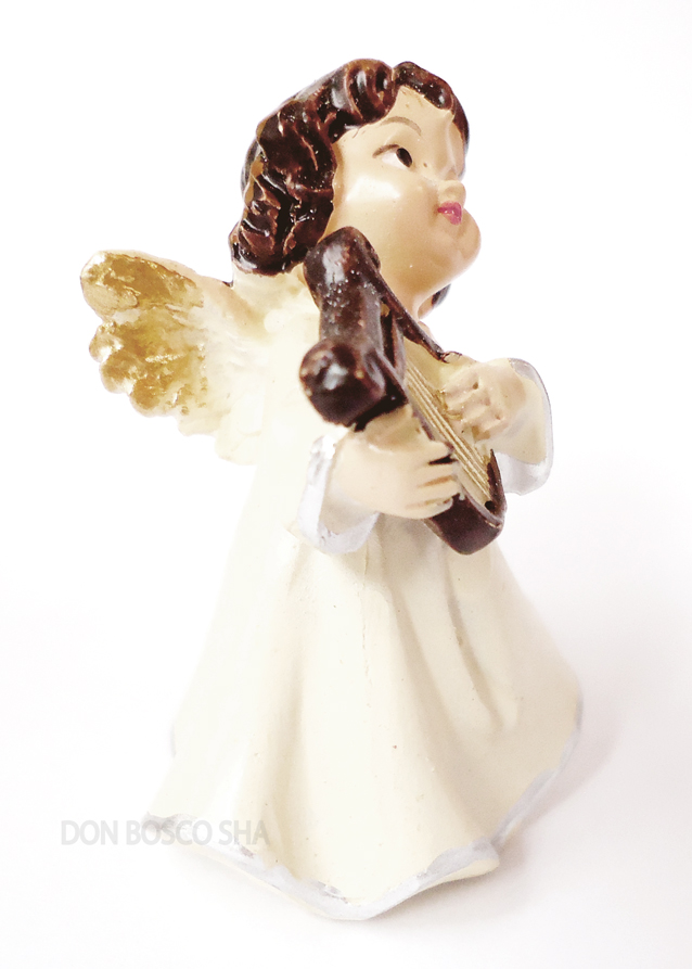 卓上置物 奏楽の天使 約H5cm ハープ A - ドン・ボスコ社